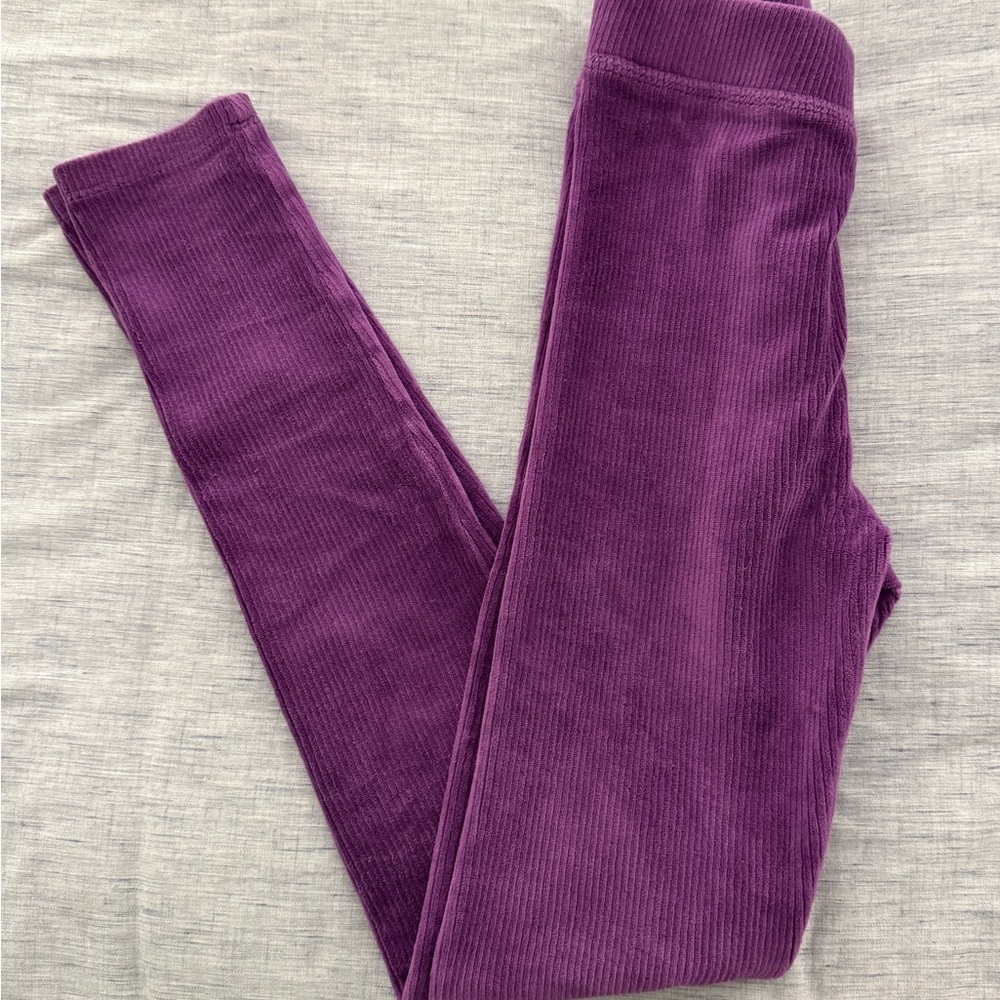 Crewcuts Rich Purple Kids Leggings